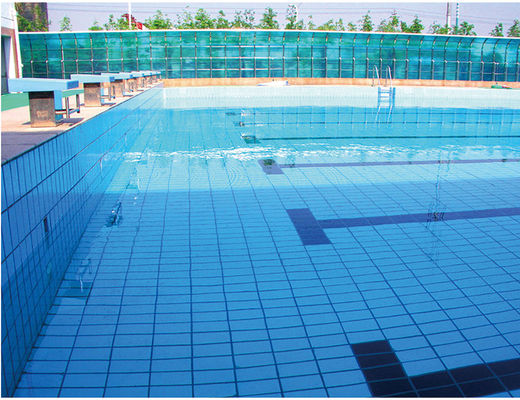 piscina interior al aire libre de cerámica 6m m de las tejas de mosaico de la piscina de 24kg/ctn 115x240m m