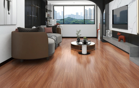 comprar Aislamiento de calor de madera de Tan Inside Floor 8X48' de la cara del bebé de las tejas de la porcelana del horno al aire libre del hotel fabricación en línea