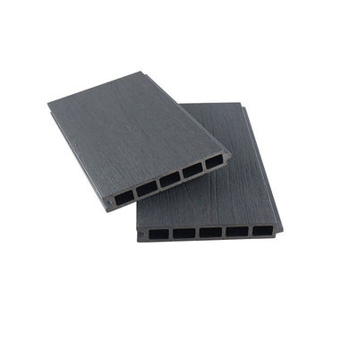 comprar Panel de revestimiento WPC gris oscuro 170x24mm para paredes y suelos exteriores fabricación en línea