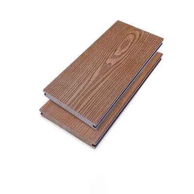 comprar Lleve - el Decking resistente de WPC sube al piso grabado en relieve profundo sólido de la piscina 3D del 145x22cm fabricación en línea