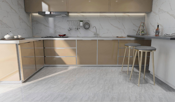 comprar Resistente gris 400x400mm Marmol Look Matt Vidriado Interior Cerámico Rustico Tejas Para Baño Y Oficina fabricación en línea