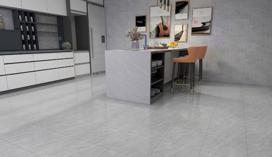 comprar 400x400mm Durable Marble Look Gris Cerámica Rustica azulejos para la cocina y grado AAA Matte acristalado azulejos de ladrillo de fuego azulejos para el comedor fabricación en línea