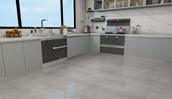 comprar Resistencia al desgaste azulejos rústicos de cerámica gris para el dormitorio y 400x400mm de mármol mirar azulejos de suelo para el salón fabricación en línea