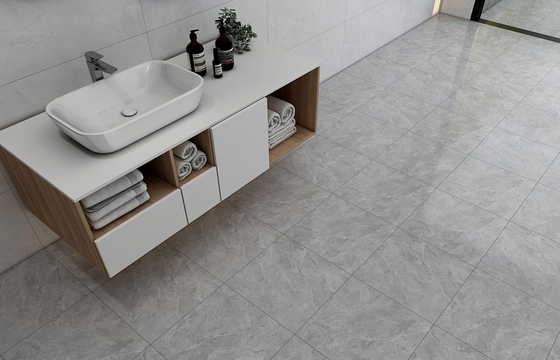 comprar 400x400mm Marmol Look Cerámica Rustica Tejas Para Decoración Y Pared Gris Y Tejas de suelo Para el Salón fabricación en línea