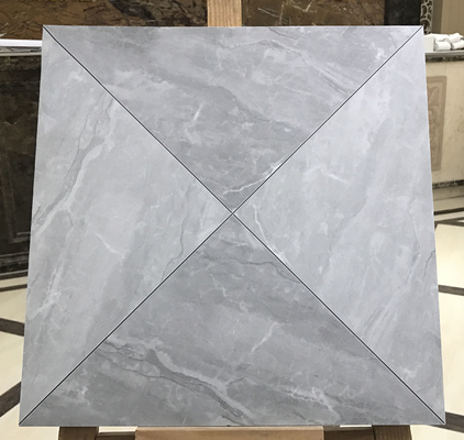 comprar Tejas cerámicas rústicas a prueba de agua de 400x400 mm para el salón y cara ecológica para bebés Tejas de pared gris glaseadas para la cocina fabricación en línea