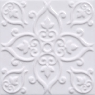 comprar Tejas rústicas de cerámica blanca 200x200mm Pared y suelo antibacterianos fabricación en línea