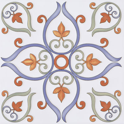 comprar Tejas rústicas de cerámica azul blanco 20x20cm Pared de piso de grado AAA fabricación en línea