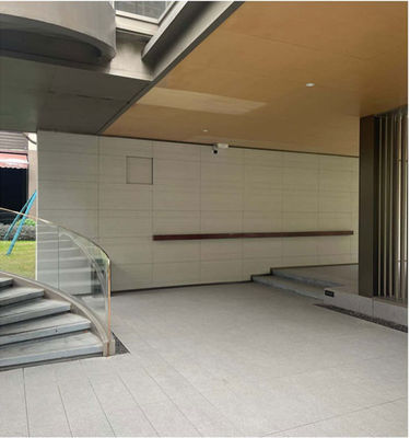 comprar Azulejo porcelánico mate de 60x120cm con vetas de madera blanca para paredes exteriores fabricación en línea