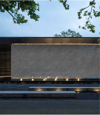 comprar Corta de 60x120cm de color gris mate para exteriores fondo de pared azulejos de porcelana para edificios y terrazas fabricación en línea