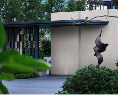comprar Tejas exteriores de piedra arenisca gris claro mate 600x1200mm fabricación en línea