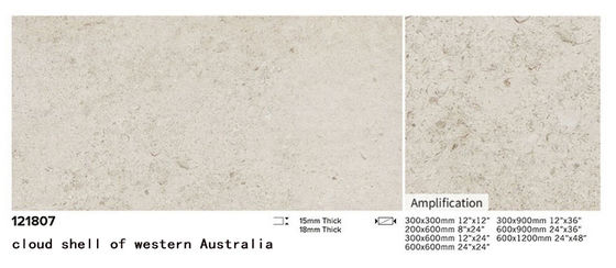 comprar Baldosa de pavimento de porcelana gris amarillo claro 600x1200mm 18mm fabricación en línea