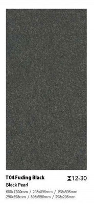 comprar Tejas de porcelana no resbaladizas amarillas negras 300x300 mm 600x1200 mm fabricación en línea