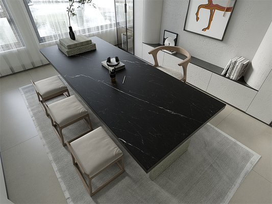 comprar Elegante piso interior de grado AAA Laje de piedra sinterizada 1420x2700mm Para centro comercial fabricación en línea