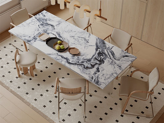 comprar Placas de piedra sinterizada pulida de 1600x3200 mm para el comedor fabricación en línea