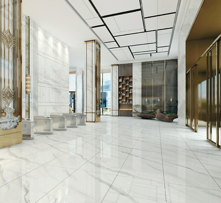 comprar Piso interior 900x1800x9mm Antiderrapante porcelana blanca pulida y glaseada para la renovación y la decoración fabricación en línea
