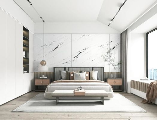 comprar Tejas de porcelana de vidrio pulido blanco 900x1800mm suelo interior fabricación en línea