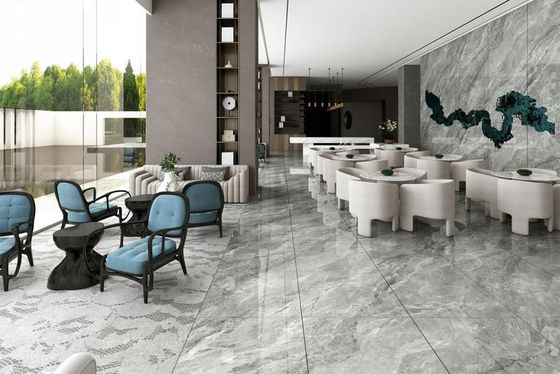 comprar Tejas de porcelana de vidrio pulido blanco 900x1800mm suelo interior fabricación en línea