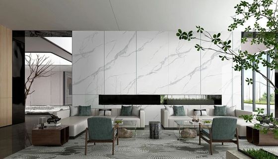 comprar Azulejo porcelánico esmaltado pulido blanco Carrara 900x1800x9mm fabricación en línea