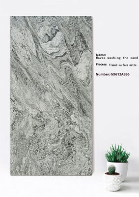 comprar 600x1200mm azulejos de pared de cortina de arcilla gris mate de fuego fabricación en línea