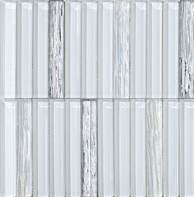 comprar Elegantes y impresionantes mosaicos de vidrio de pared de 300x300 para construcción y decoración creativa fabricación en línea