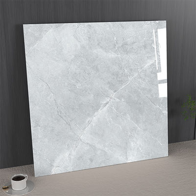 comprar Stain-resistant and Firebrick 1mx1m Marble Porcelain Glazed Polished Tiles For Living Room Light Gray fabricación en línea