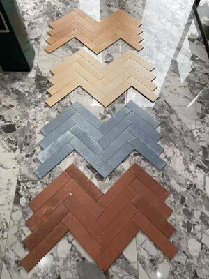 comprar Elegantes y retro 75x300mm Matt cerámica azulejos de pared para el comedor fabricación en línea