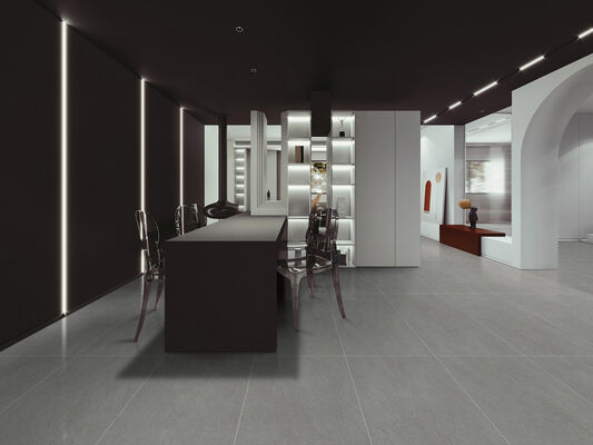 comprar Grisa 600x1200mm azulejos interiores para el hotel y Matt azulejos de porcelana con superficie de molde para el comedor y la renovación fabricación en línea