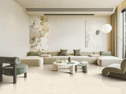 comprar Suelo interior resistente al desgaste Beige 600x1200mm Superficie de molde Matt Tejas de porcelana para reconstrucción y sala de estar fabricación en línea