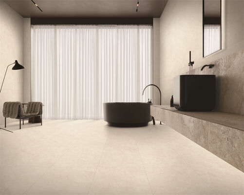 Comprar Ladrillos de fuego ecológicos, elegantes y duraderos, de porcelana para interiores con acabado mate y esmaltado en beige, 600x1200 mm, para construcción y renovación fabricación en línea