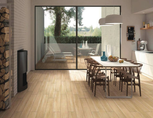 comprar Las tejas los 30x120cm de madera resistentes al hielo de la porcelana encienden el beige para el grado AAA del CE del proyecto fabricación en línea