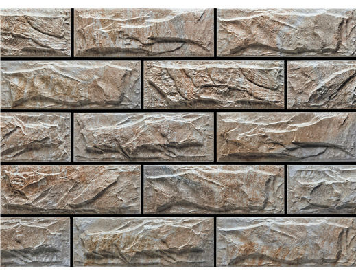comprar tejas de piedra al aire libre los 0.98cm gruesos estupendos del revestimiento del SGS del 10X28cm fabricación en línea