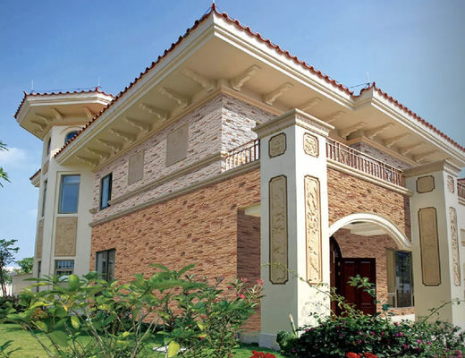 comprar el revestimiento de piedra al aire libre de 9.5m m AAA teja el chalet exterior de 150x600m m fabricación en línea