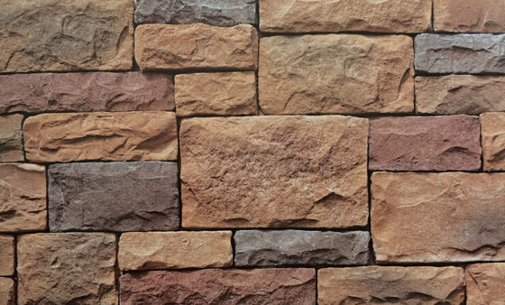 comprar el SGS de 14m m texturizó la piedra de la pared, pizarra simulada incombustible fabricación en línea