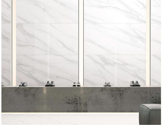 comprar El cuerpo completo del SGS Soncap que las tejas de la porcelana pulieron el chorro de tinta blanco 3d esmaltó 450X900m m fabricación en línea