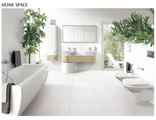 comprar ISO13006 Carteles de porcelana antibacteriana de cuerpo completo de 600x600 mm Blanco fabricación en línea