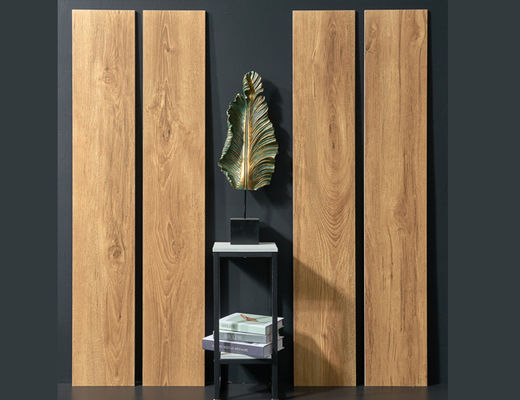 comprar 250x1500mm Tejas de porcelana de madera Cuerpo blanco 0,05% W.A. fabricación en línea