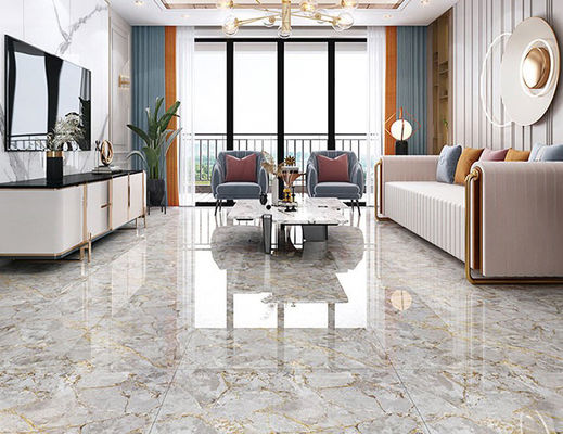 comprar las baldosas del color del oro del SGS 3pcs/ctn esmaltaron el mármol lleno 800x800m m del cuerpo fabricación en línea