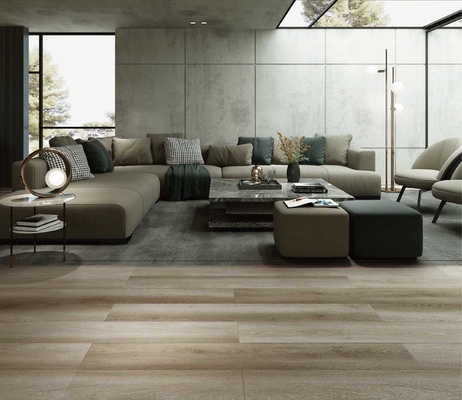comprar Suelo de madera del proceso estadístico del roble LVT del tecleo de ISO13006 4.0M M para el anuncio publicitario fabricación en línea