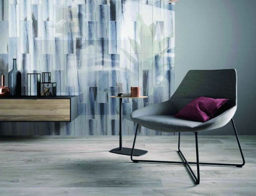 comprar Teja de cerámica de la pared del diseño 100x300m m de la onda para el restaurante fabricación en línea