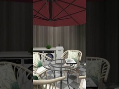 Teja rústica de cerámica