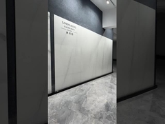 azulejos de porcelana glaseada pulida de 900x1800x9mm para suelo y pared interiores para el salón