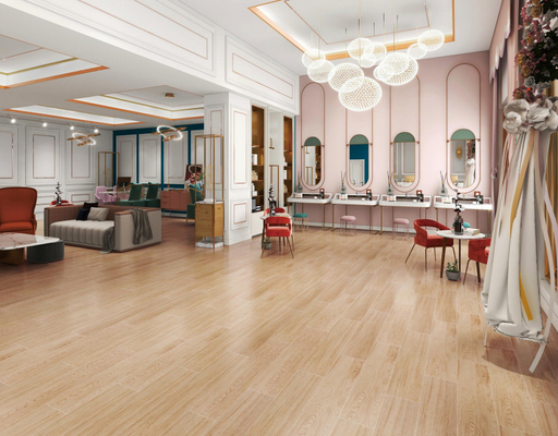 Efectúe las baldosas cerámicas de madera para las tejas constructivas interiores de la porcelana de la oficina W.Al 3% del dormitorio de Buff Color los 20x100cm del piso de la pared