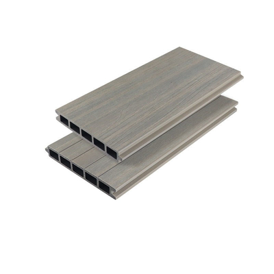 El panel de madera plástico anticorrosión de la barandilla del tablero 170x24m m Gray Enclosure Fence WPC de la terraza al aire libre