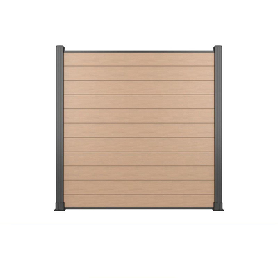 División oscura 170x24m m de Gray For Garden Balcony Terrace del panel de Courtyard Wood Plastic de la cerca del chalet