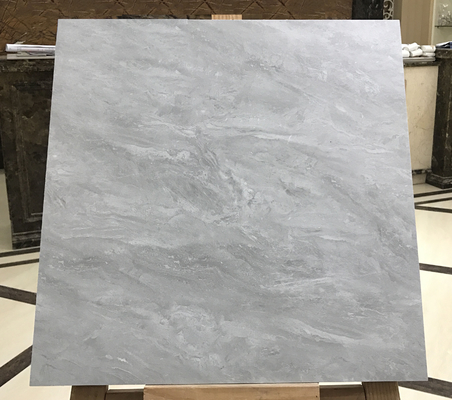 Tejas rústicas cerámicas antideslizantes para oficinas y 400x400mm de mármol de aspecto mate y gris glaseado para restaurantes