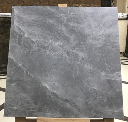 Grisa de mármol look cerámico azulejos rústicos 400x400mm para el salón y duradero Matt azulejos de suelo y pared acristalados para el baño