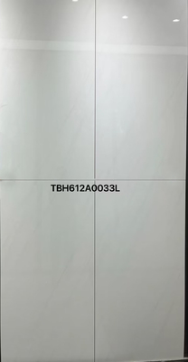 Resistencia al desgaste Carretillas cerámicas de Carrara glaseadas pulidas Beige brillante para el baño