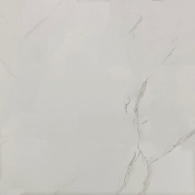 Tejas de porcelana pulida gris brillante vidriada 60x60cm Pared del piso del metro de la cocina En el interior de Carrara Tejas cerámicas