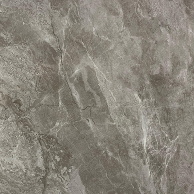 Antibacteriano 60x60cm azulejos de vidrio pulido gris de suelo interior paneles de porcelana para el salón