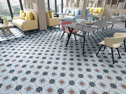 Grisa resistente a los arañazos 20x20cm Retro Pared interior y suelo azulejos rústicos de cerámica para el salón y el comedor